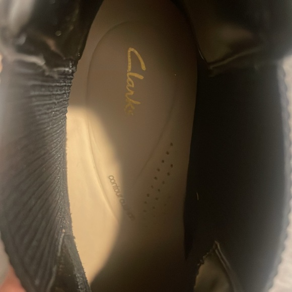 Clark’s black suede boots - Picture 2 of 3